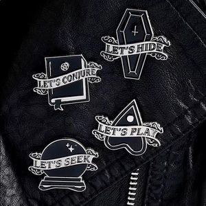 *NEW* Set of 4 Enamel Pins